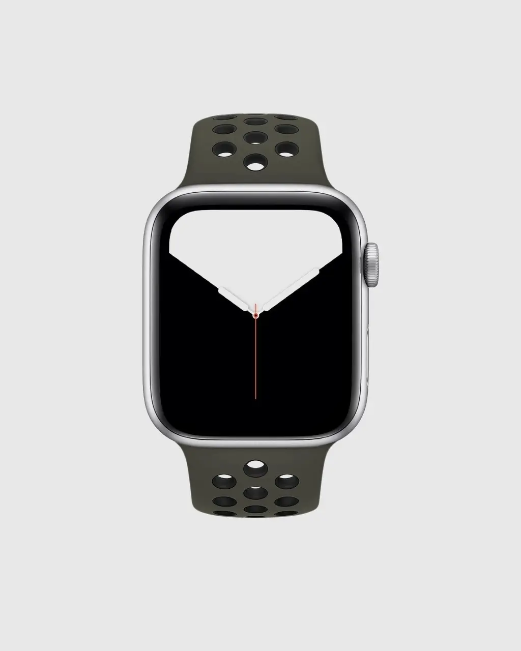 Sport Band Active Apple Watch Band - Army Green Black - Image 3