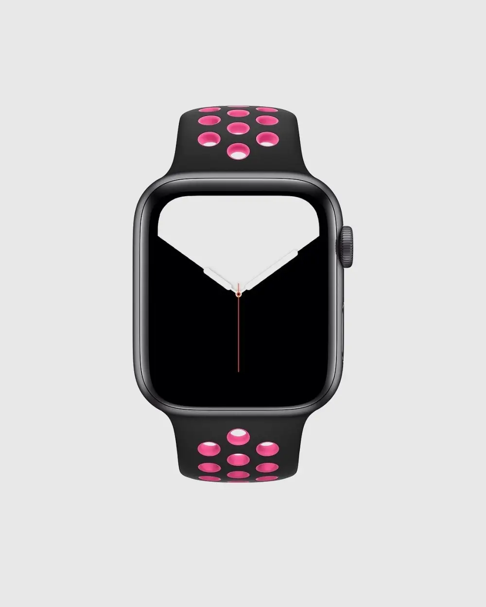 Sport Band Active Apple Watch Band - Black Pink Blast - Image 3