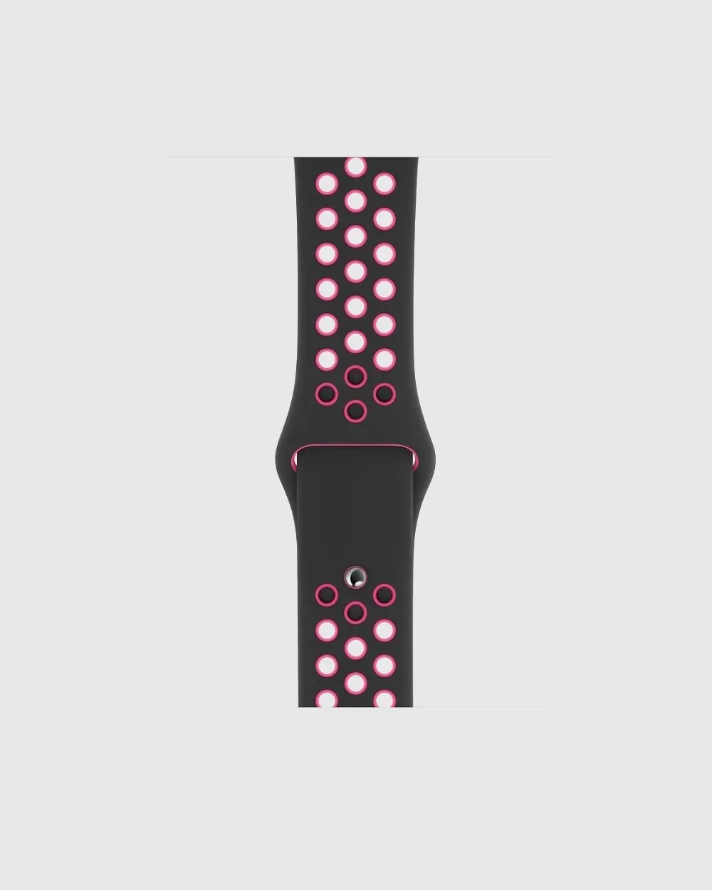 Sport Band Active Apple Watch Band - Black Pink Blast - Image 2