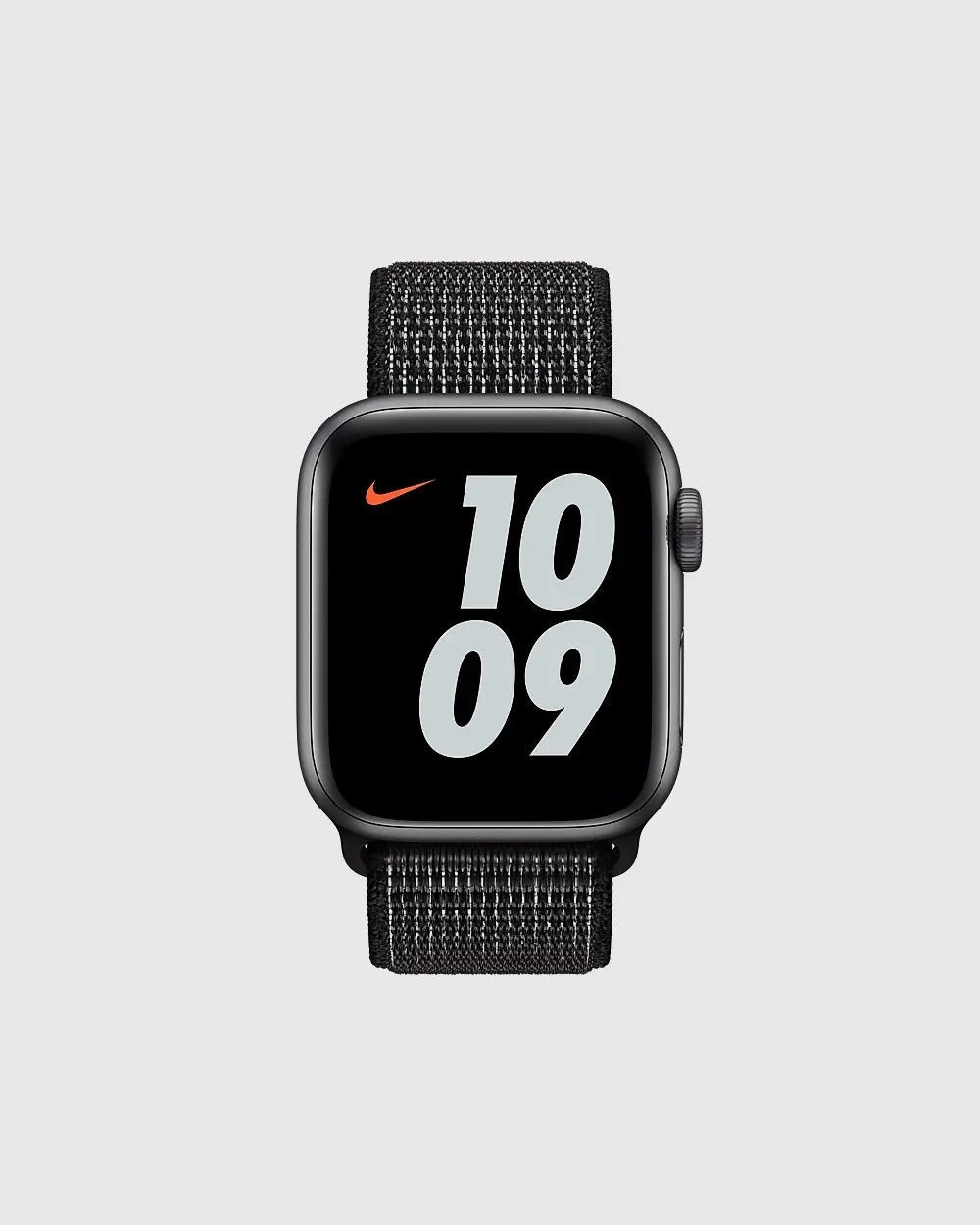 Sport Loop Apple Watch Band - Black White - Image 3