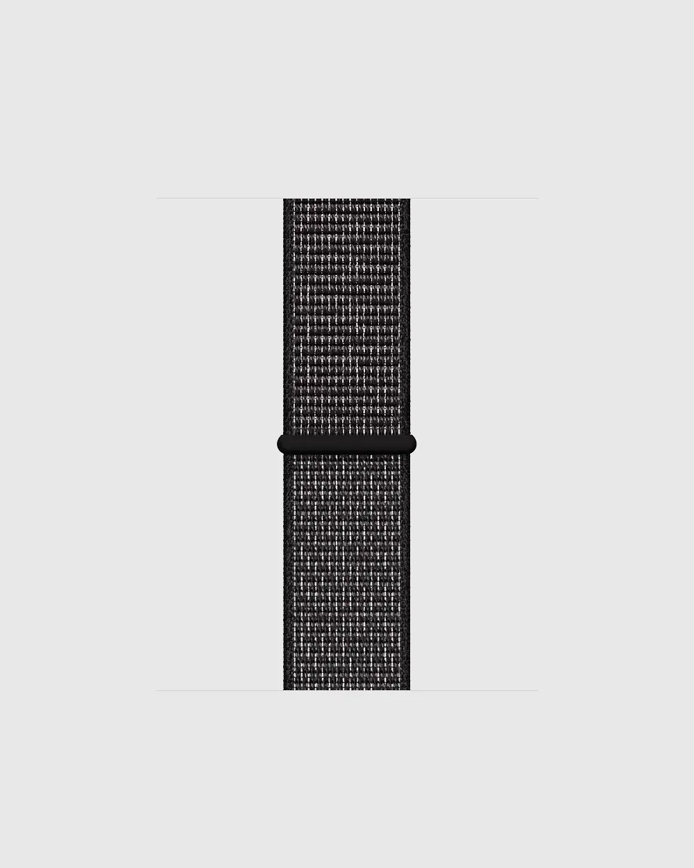 Sport Loop Apple Watch Band - Black White - Image 2