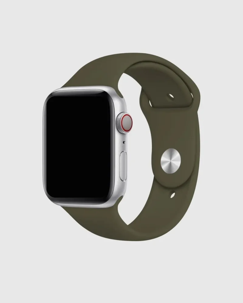 Sport Band Apple Watch Band - Dark Olive