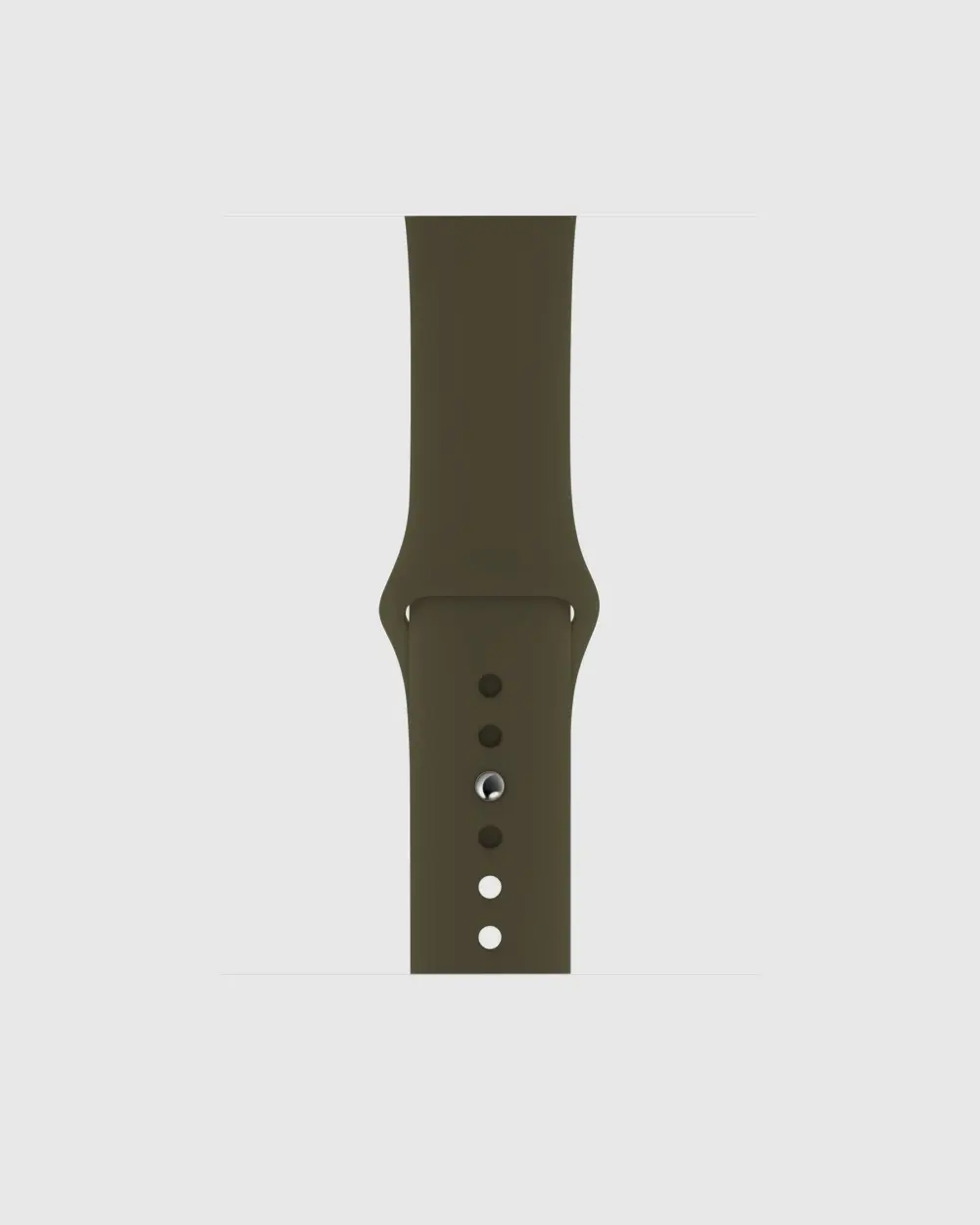 Sport Band Apple Watch Band - Dark Olive - Image 2
