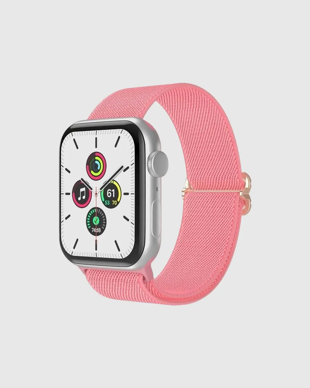 Elastic Loop Apple Watch Band - Deep Pink