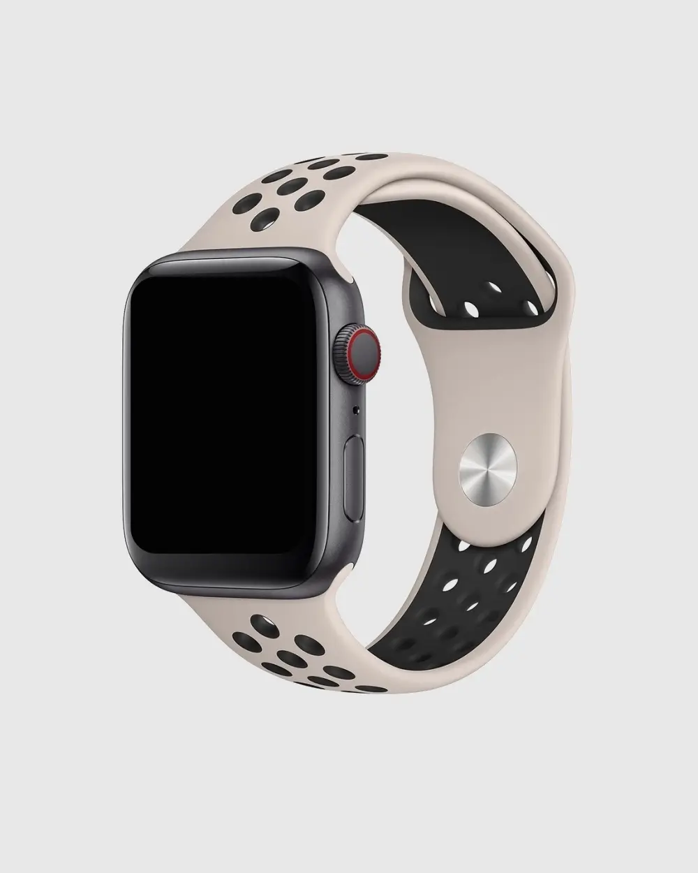 Sport Band Active Apple Watch Band - Desert Sand Black