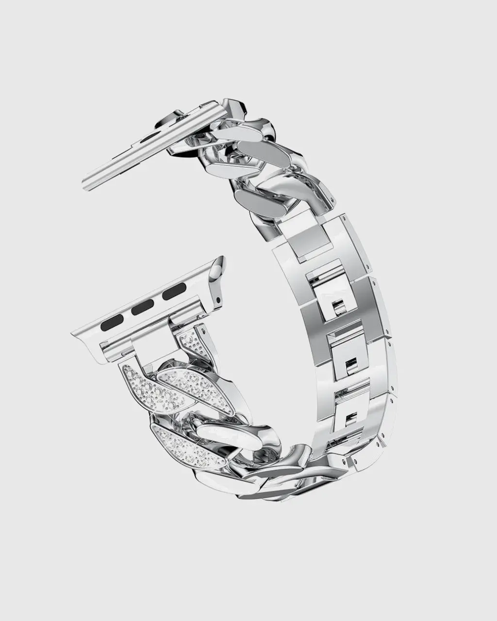 Jersey Bracelet Apple Watch Band - Silver - Image 2