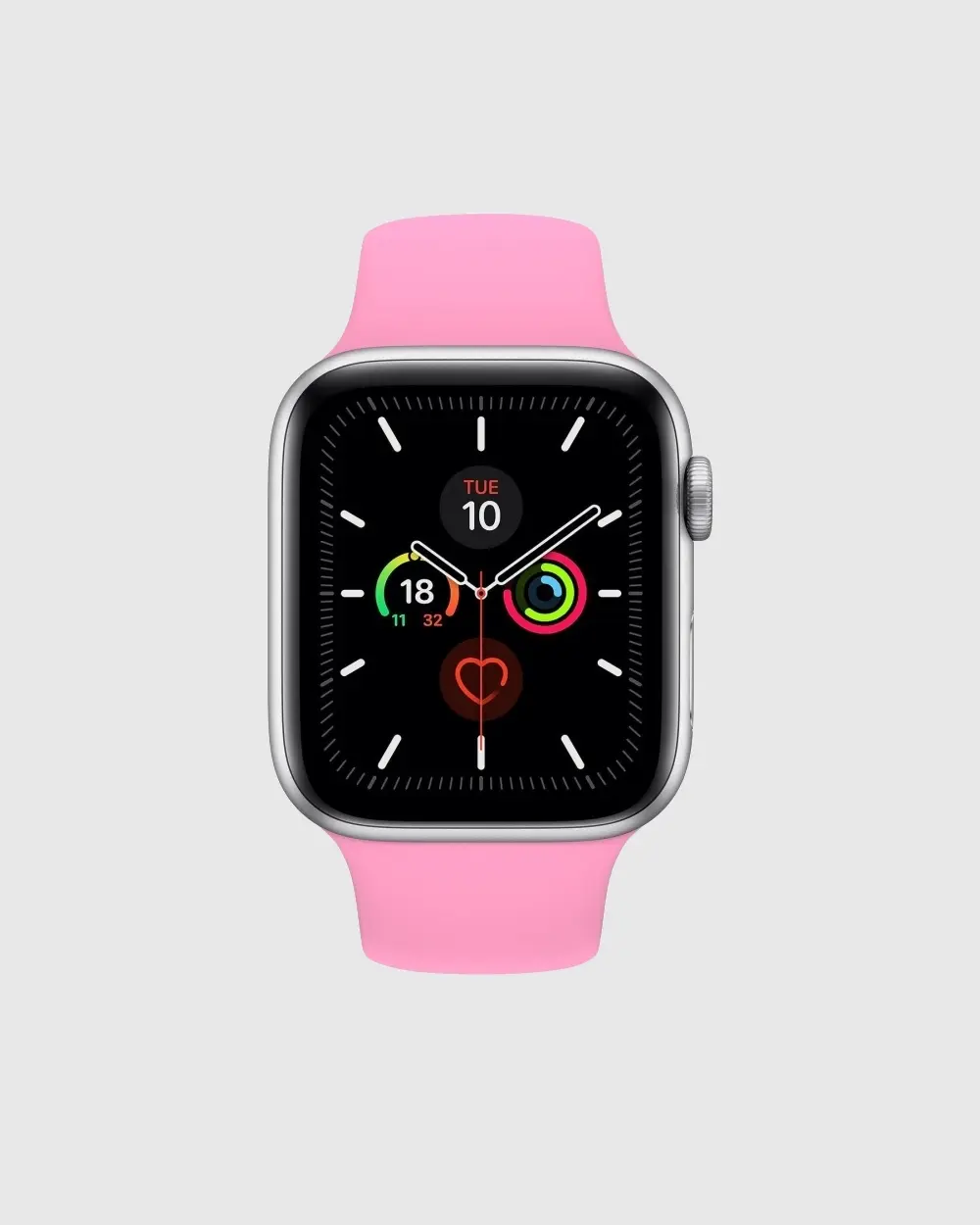 Sport Band Apple Watch Band - Light Pink - Image 3