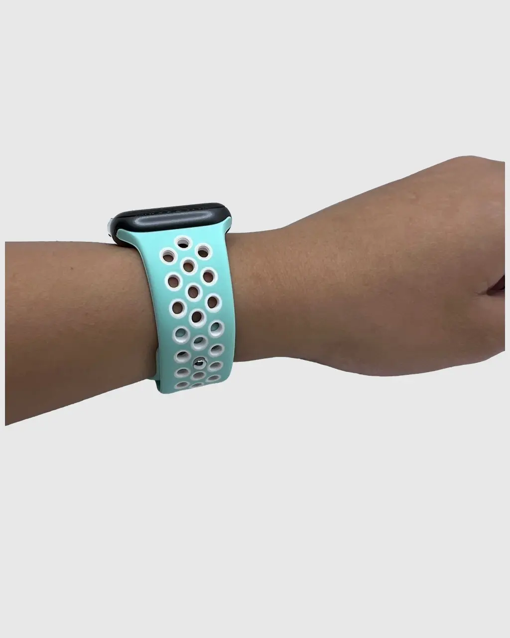 Sport Band Active Apple Watch Band - Marine White - Image 2