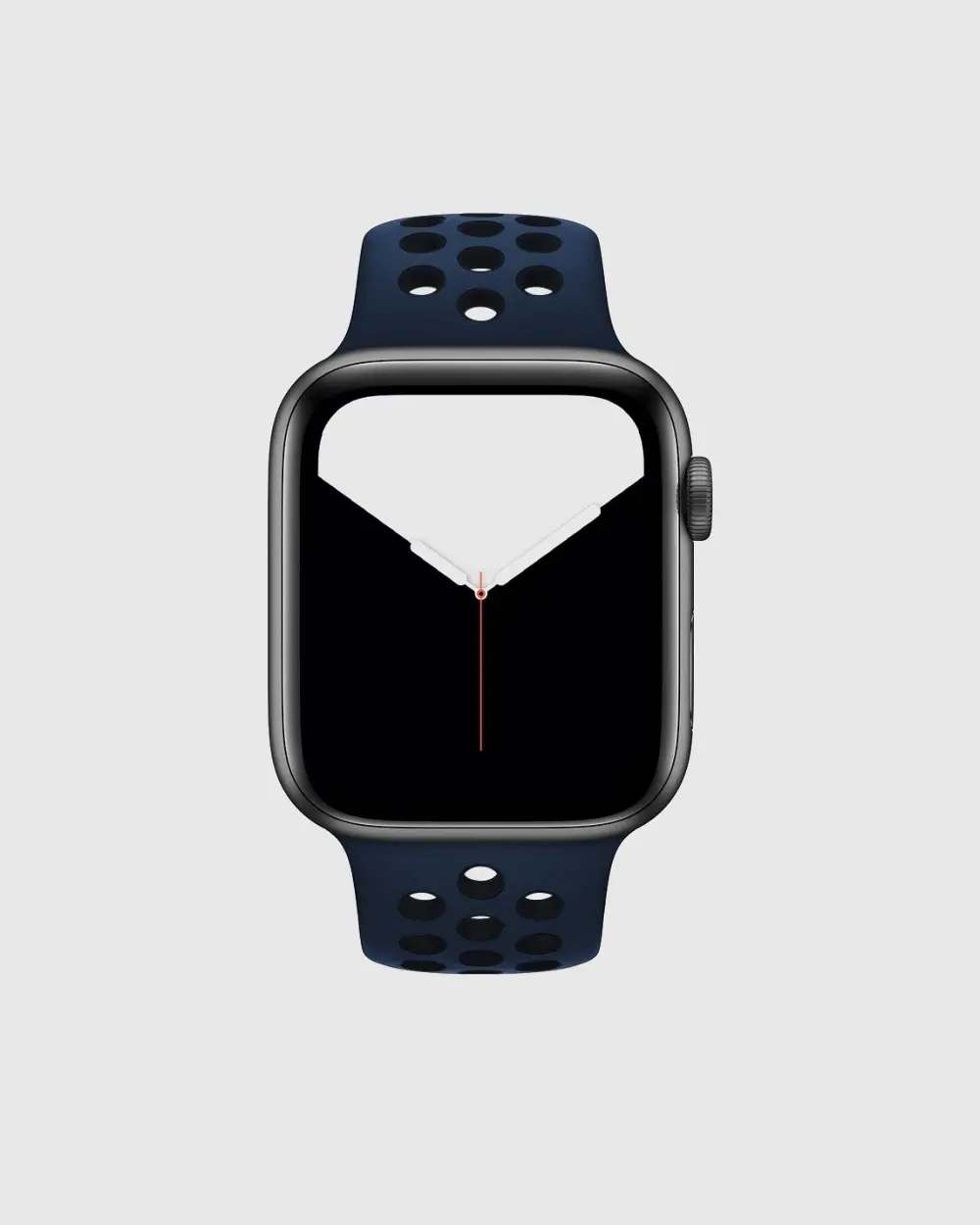 Sport Band Active Apple Watch Band - Midnight Blue Black - Image 3