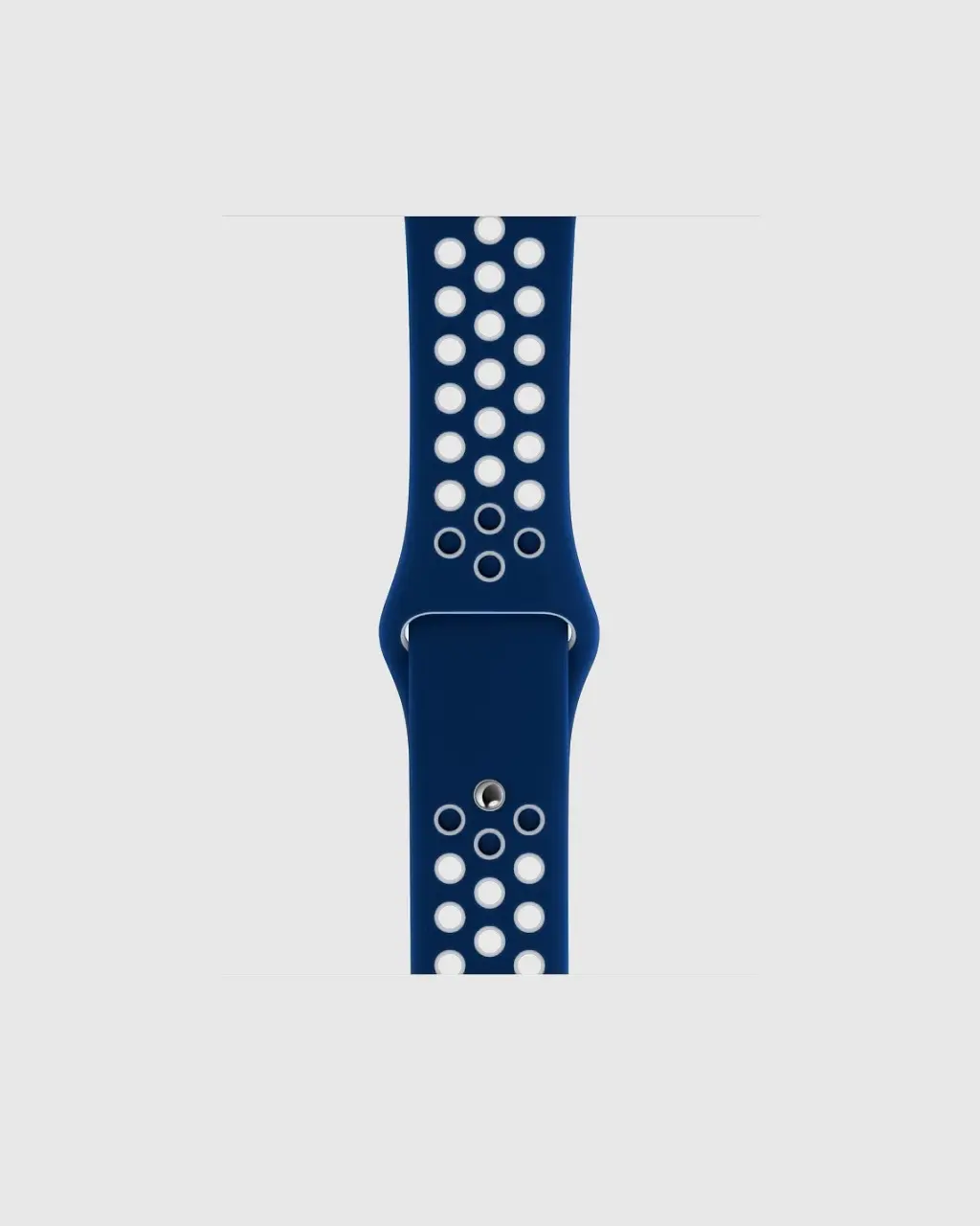 Sport Band Active Apple Watch Band - Midnight Blue White - Image 2