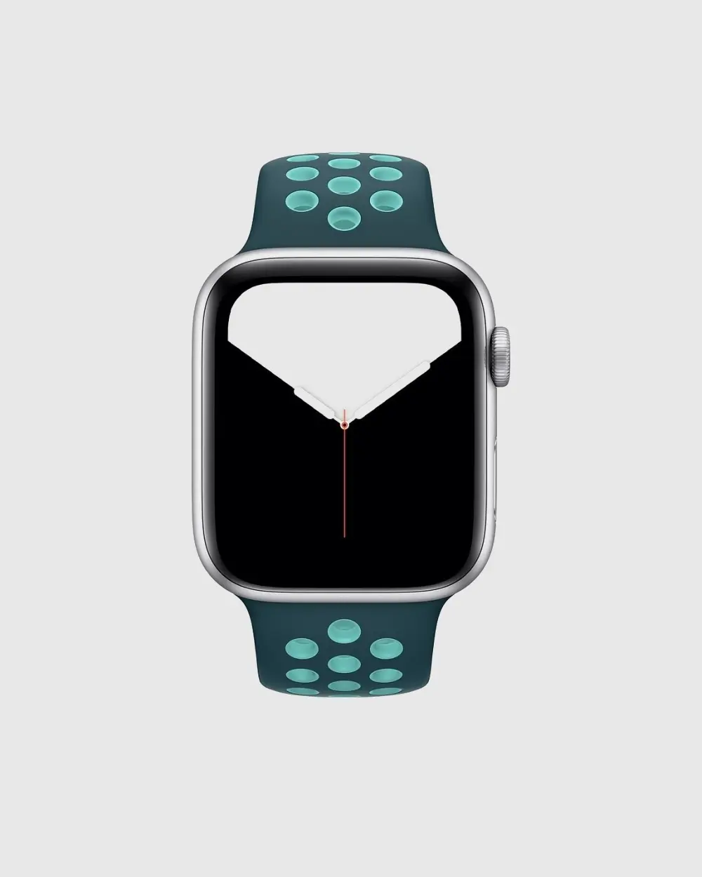 Sport Band Active Apple Watch Band - Midnight Turquoise Aurora Green - Image 3