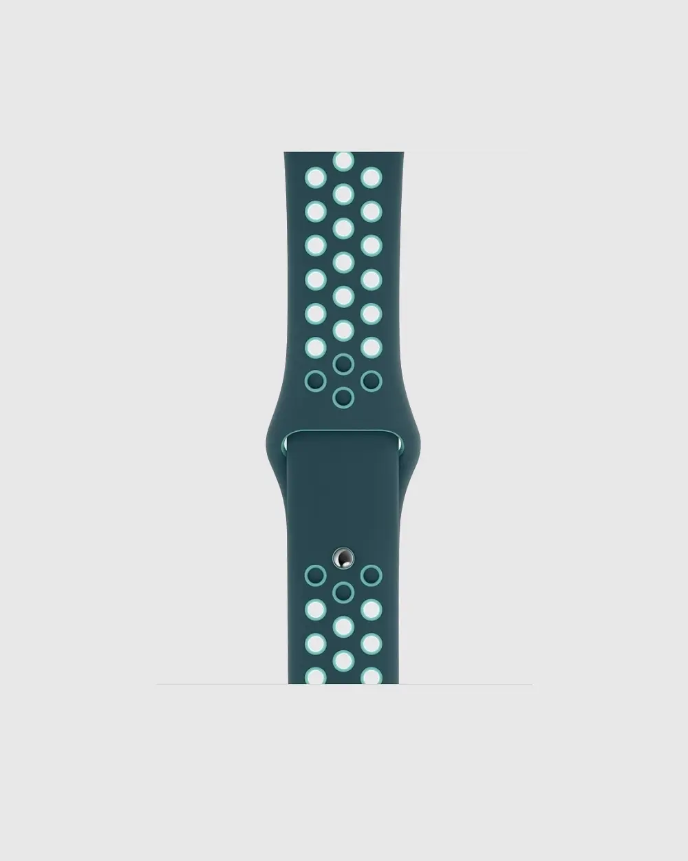 Sport Band Active Apple Watch Band - Midnight Turquoise Aurora Green - Image 2