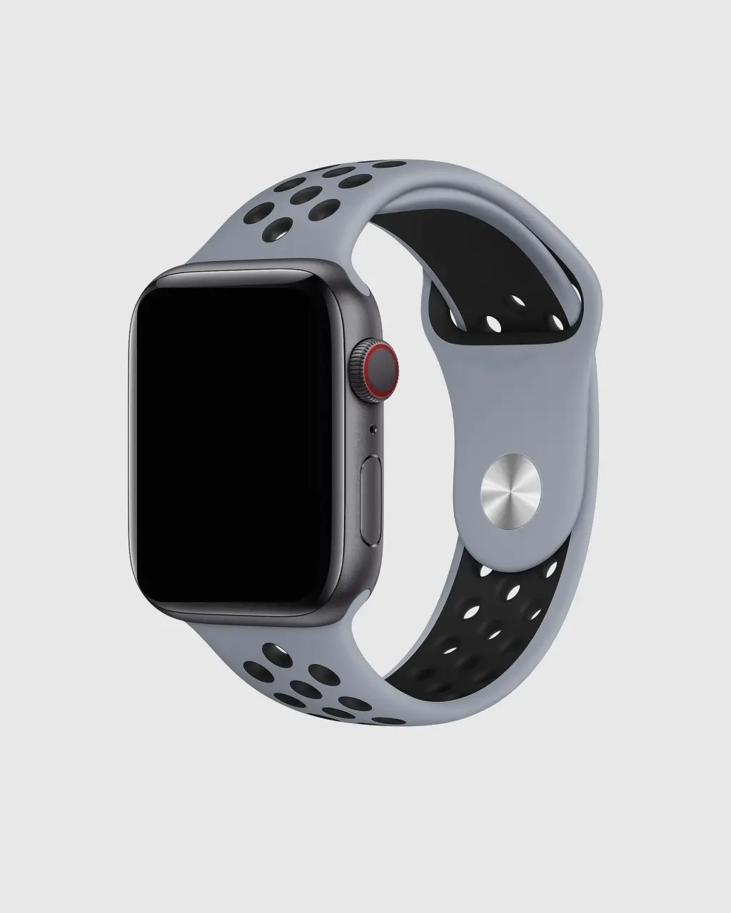 Sport Band Active Apple Watch Band - Obsidian Mist Black