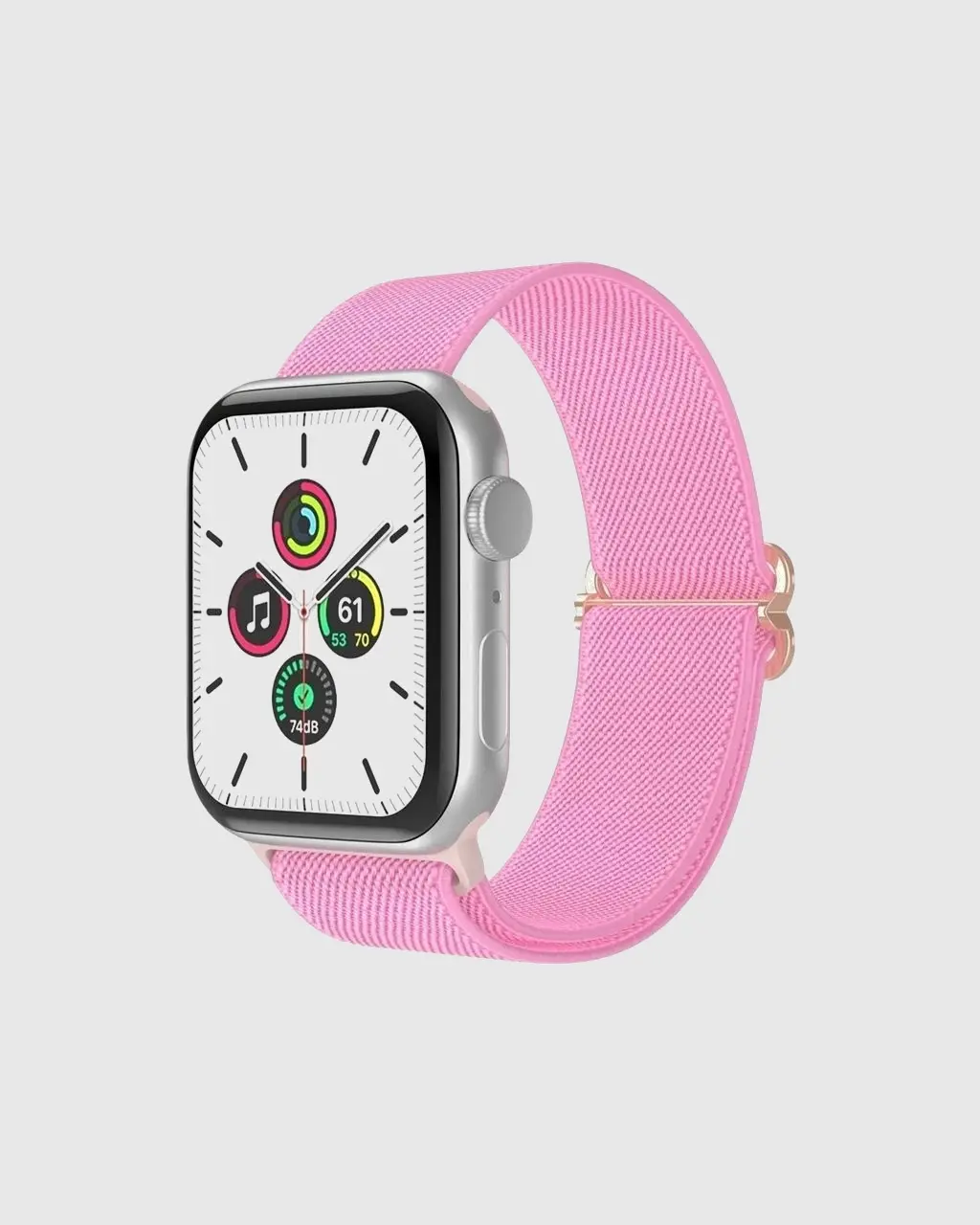 Elastic Loop Apple Watch Band - Pink