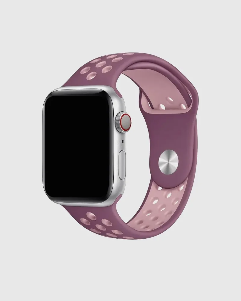 Sport Band Active Apple Watch Band - Purple Soft Pink