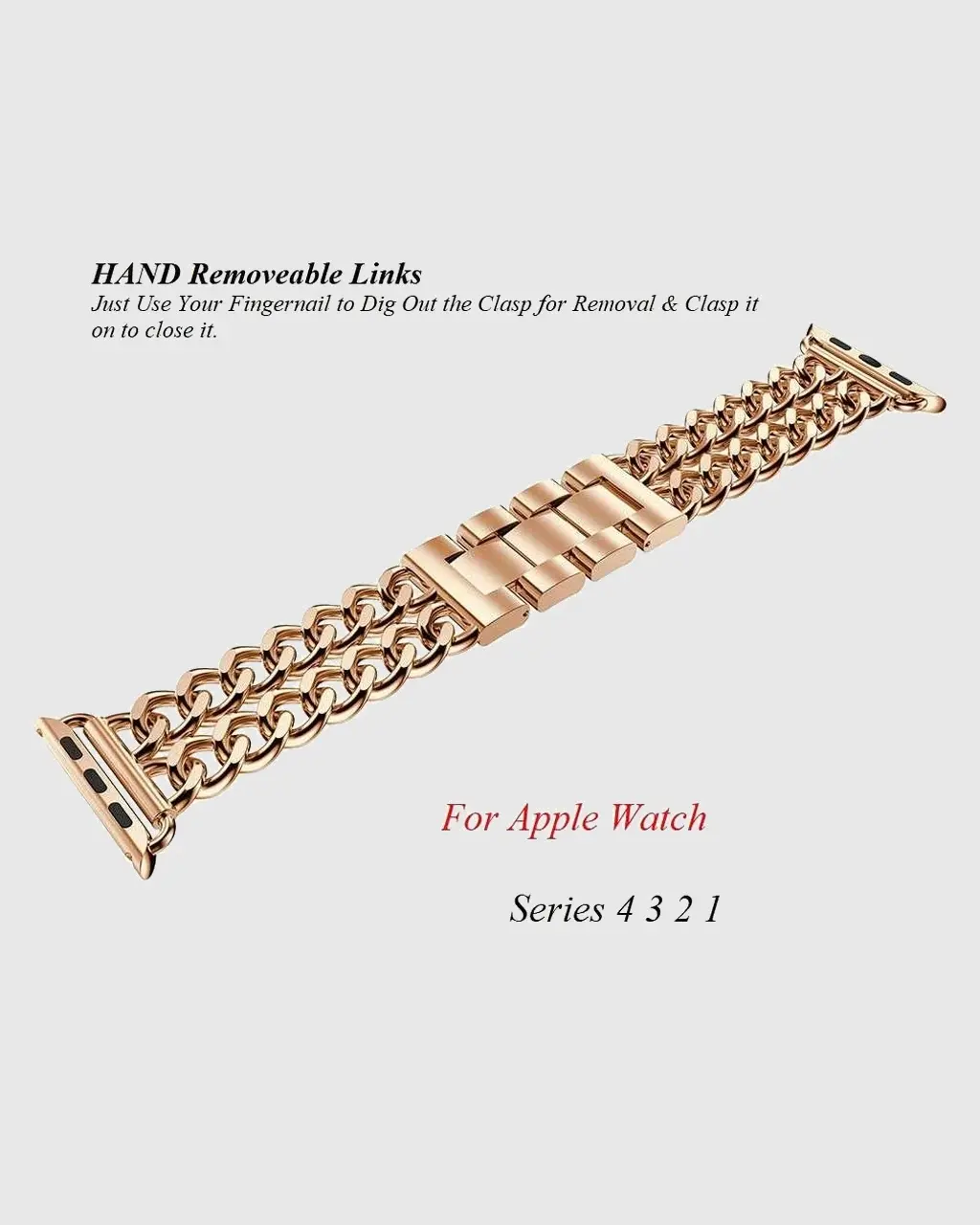 Chain Bracelet Apple Watch Band - Chain - Image 5