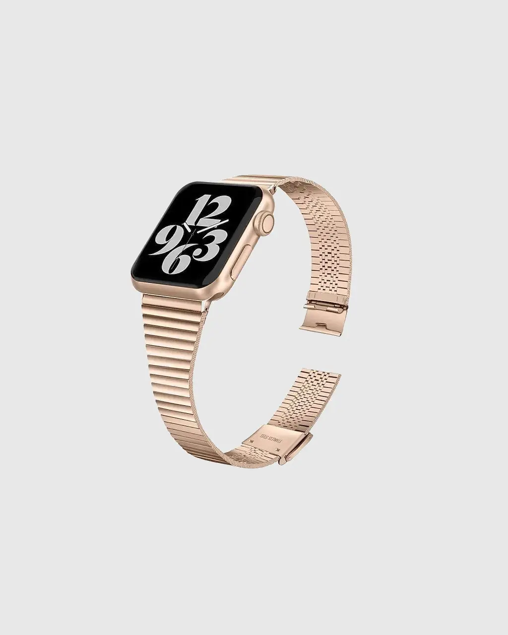 Havana Stainless Steel Apple Watch Band - Rose Gold
