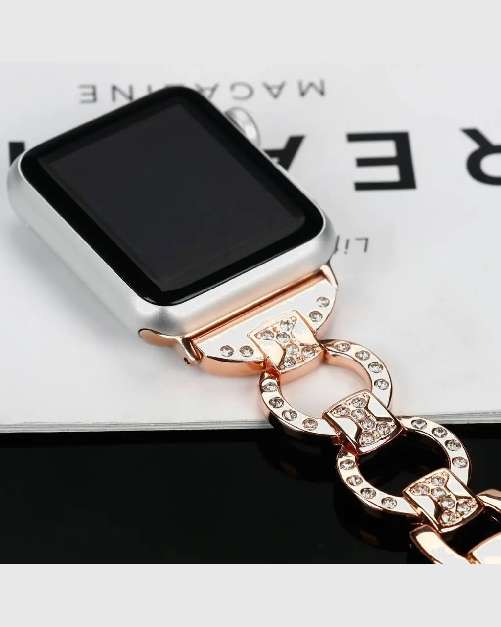 Venice Bracelet Apple Watch Band - Rose Gold - Image 4