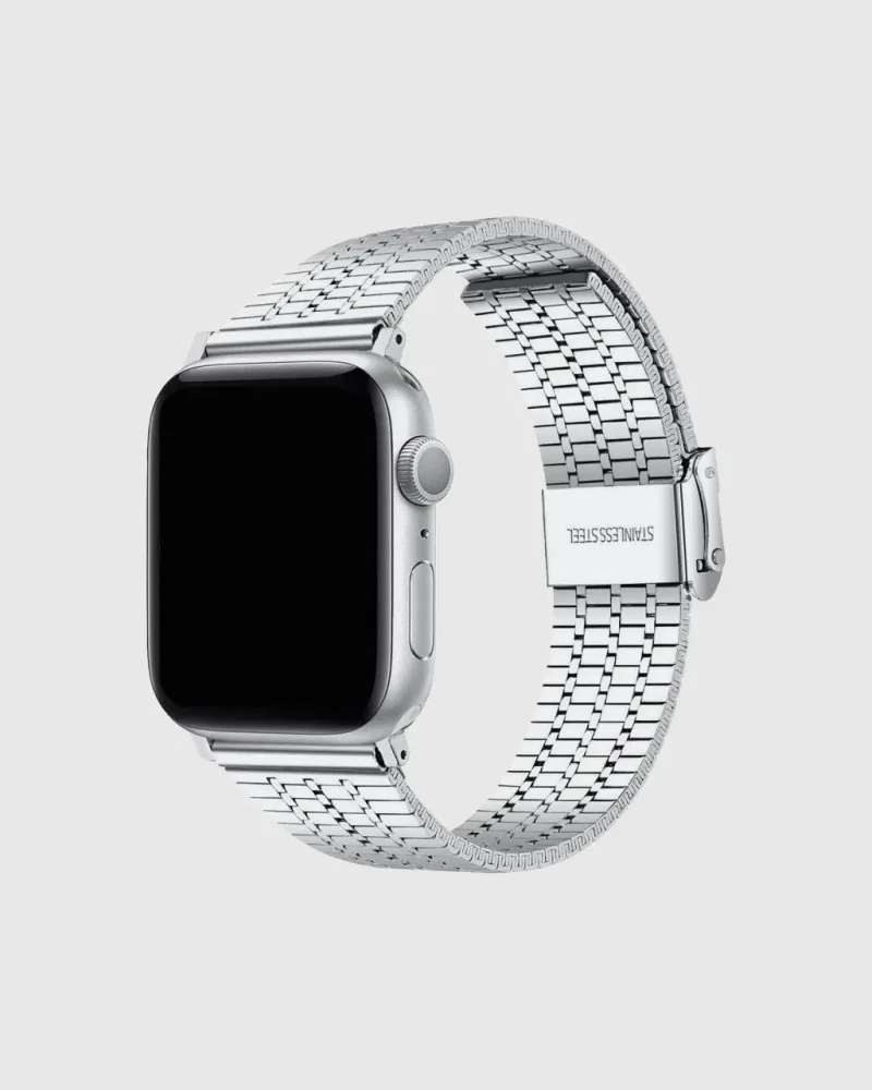 Matrix Stainless Steel Apple Watch Band - Silver