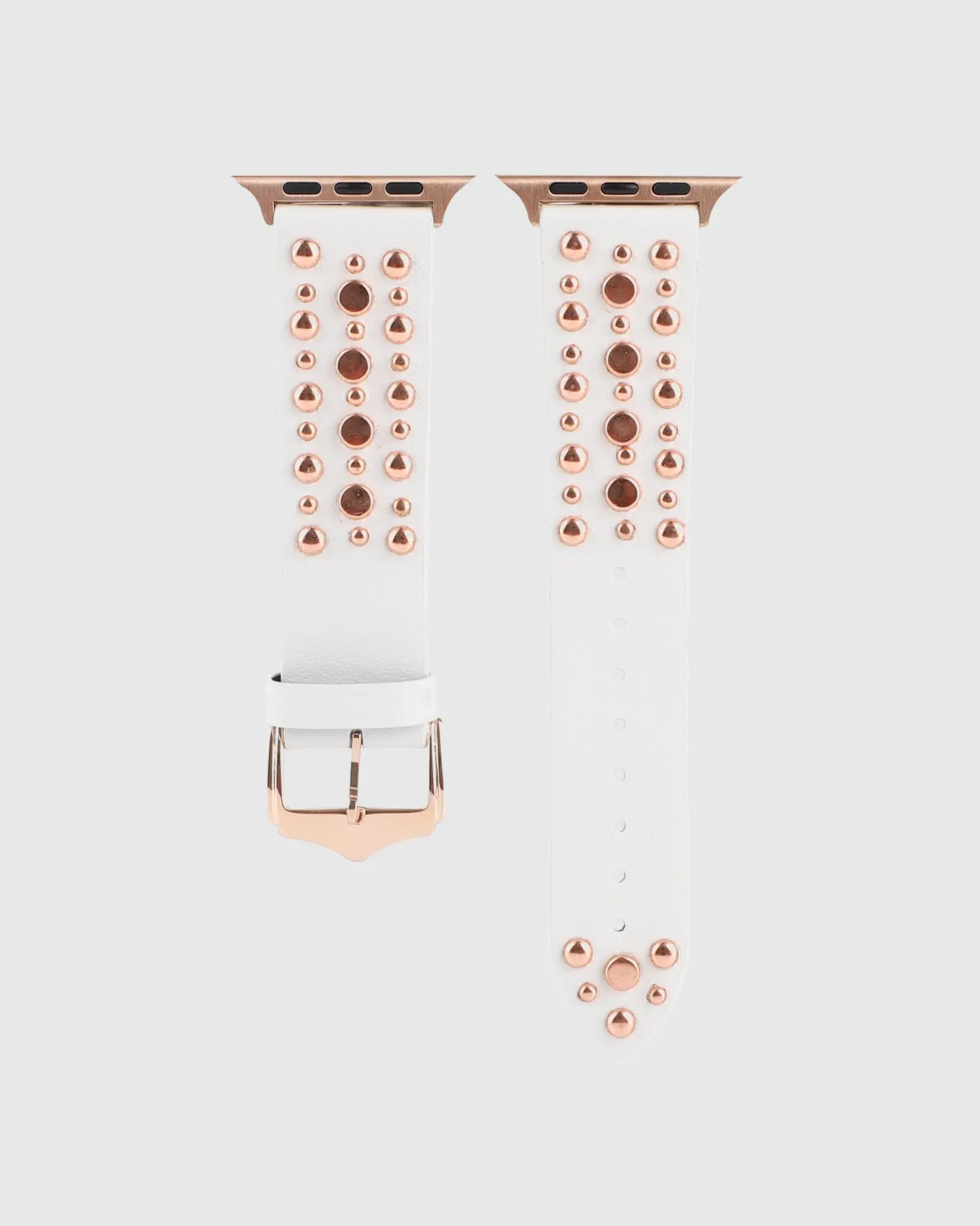 Venus Leather Apple Watch Band - White
