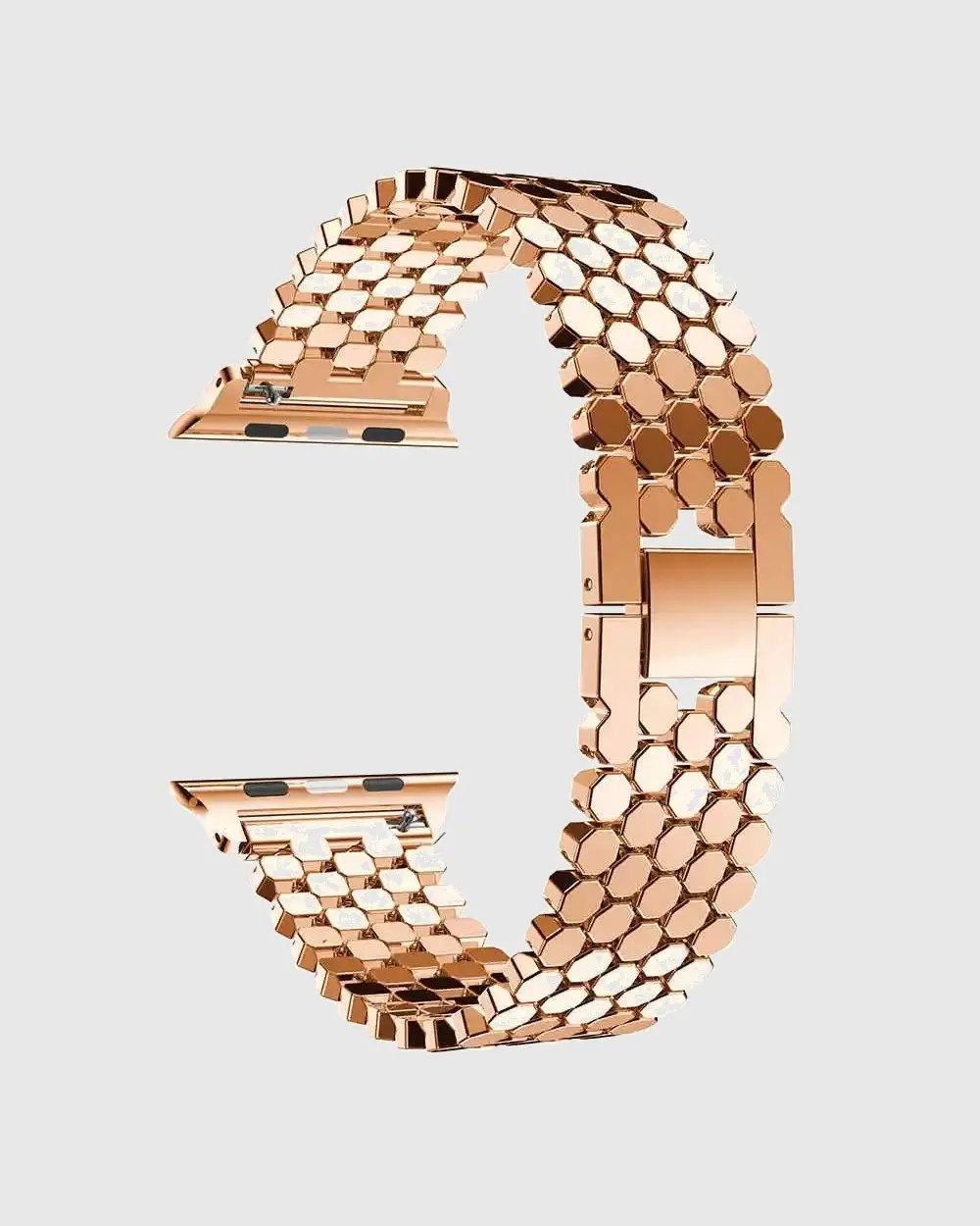Aspen Bracelet Apple Watch Band - Aspen Rose Gold - Image 2