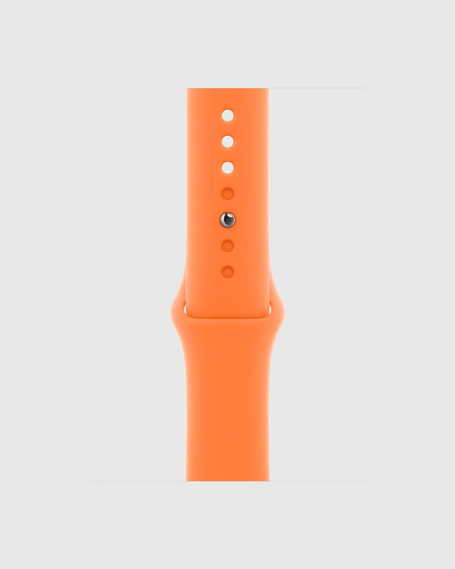 Sport Band Apple Watch Band - Bright Orange - Image 3