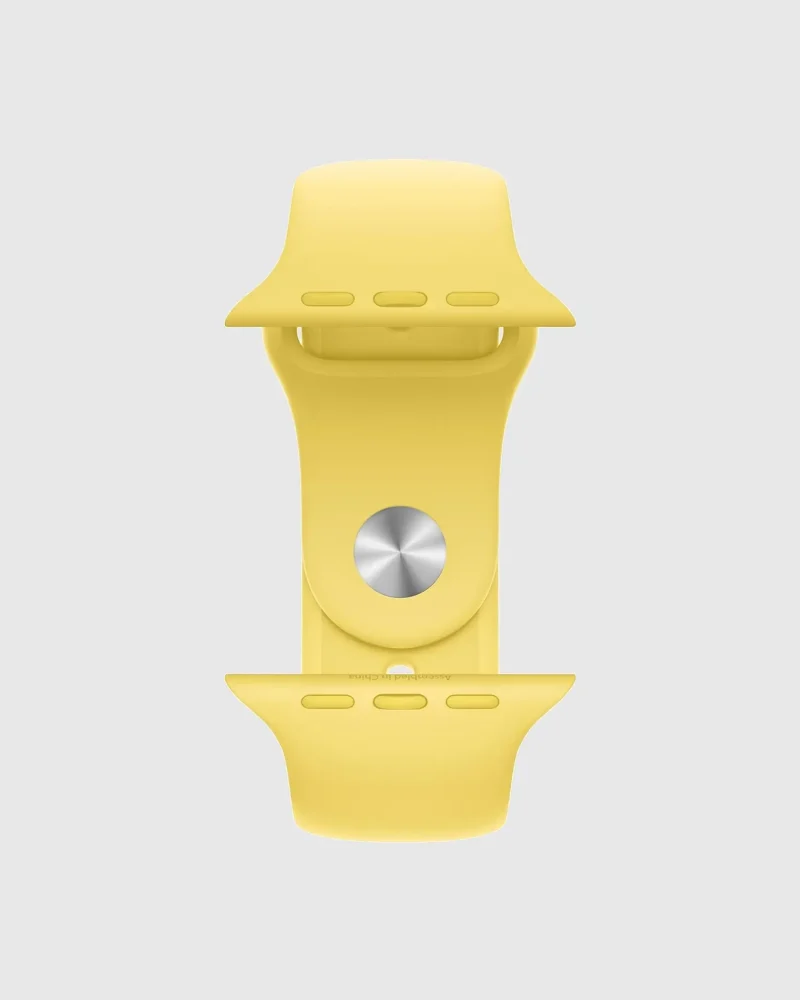 Alternative view of Sport Band Apple Watch Band - Lemon Zest