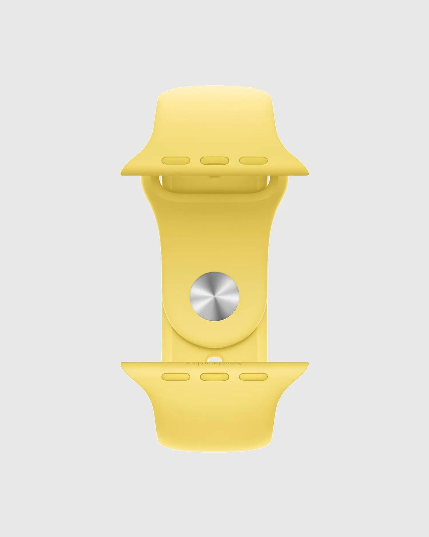 Sport Band Apple Watch Band - Lemon Zest - Image 2