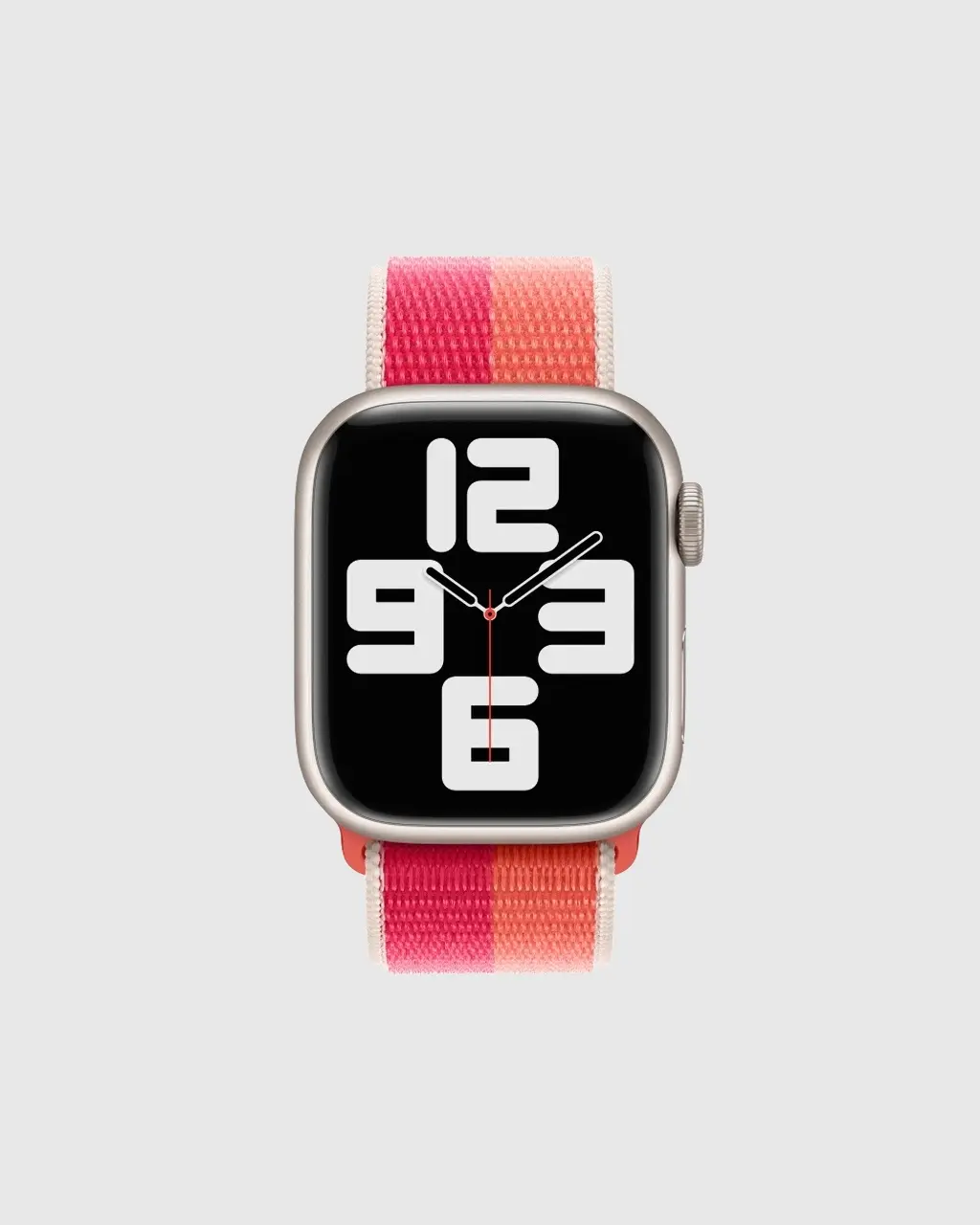 Sport Loop Apple Watch Band - Nectarine Peony - Image 2