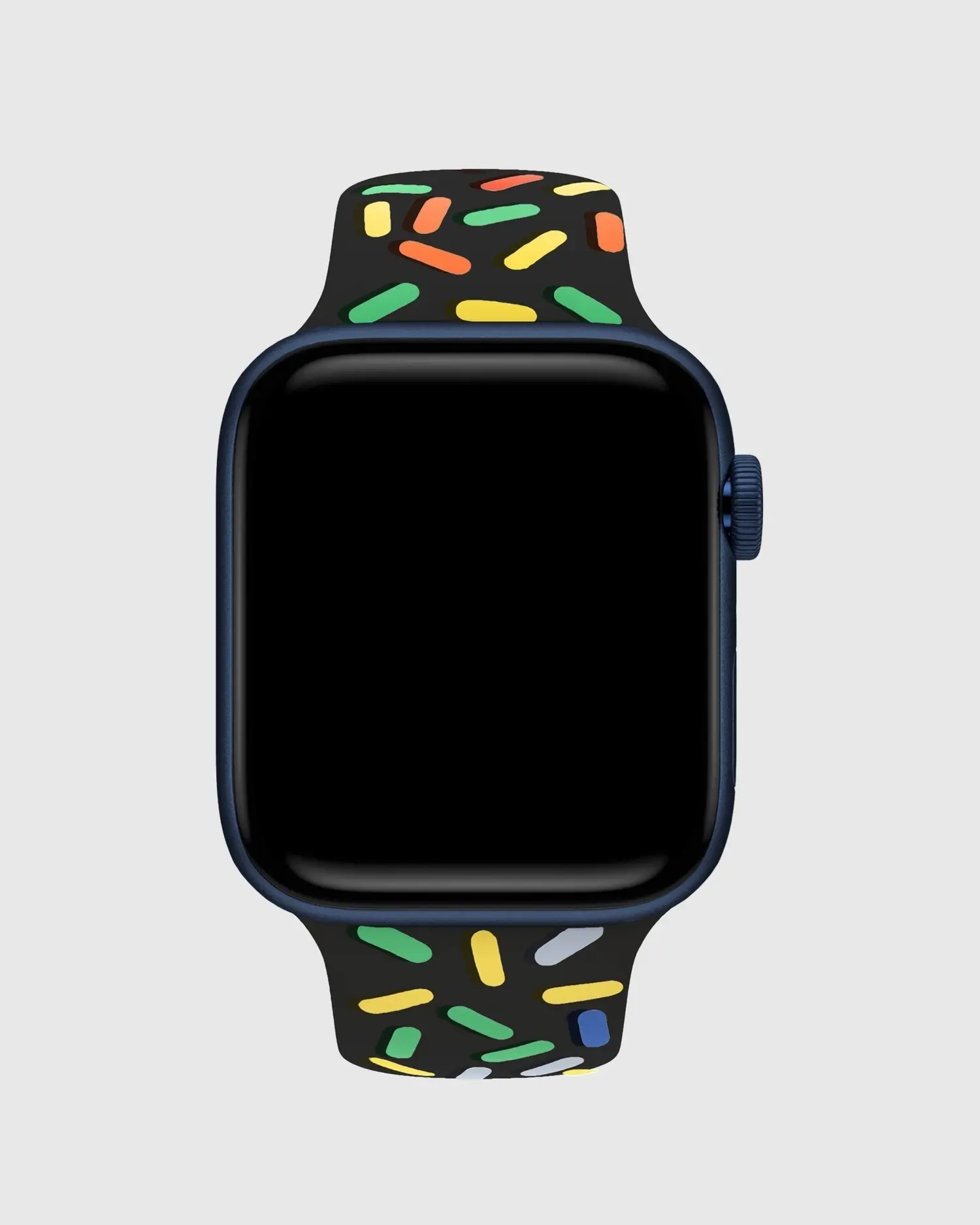 Sport Band Apple Watch Band - Pride Black - Image 2