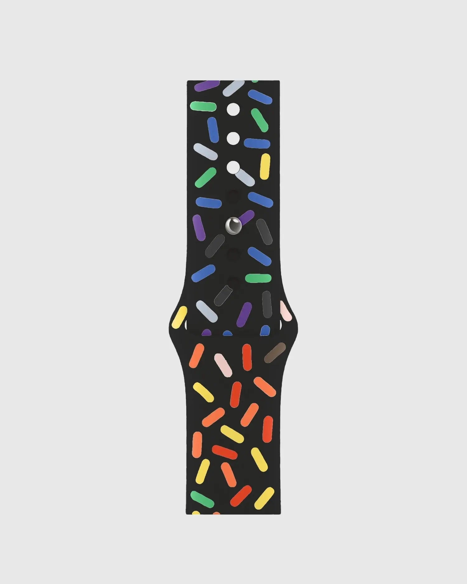 Sport Band Apple Watch Band - Pride Black - Image 3
